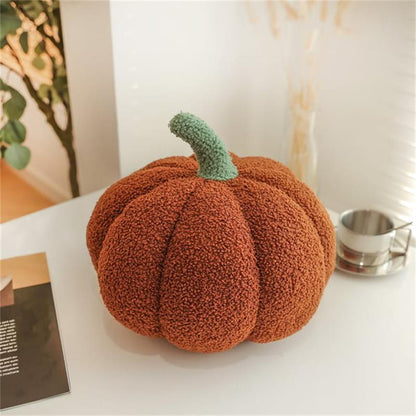 2024 Plush Pumpkin Throw Pillow