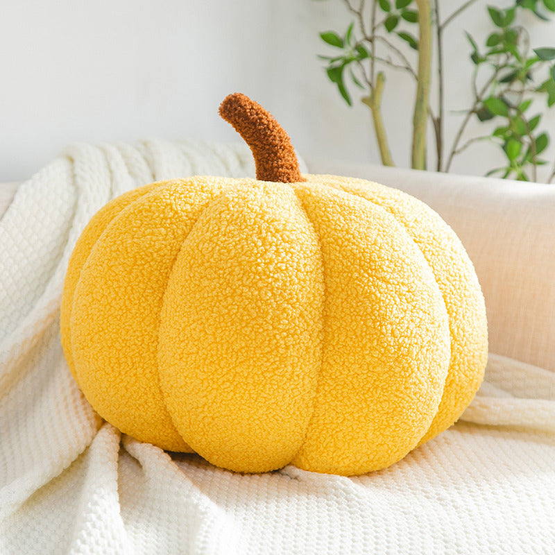 2024 Plush Pumpkin Throw Pillow