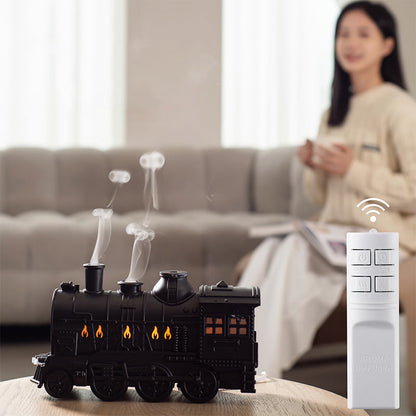 🔥50% discount and free shipping 🔥Nostalgic train-shaped scented humidifier