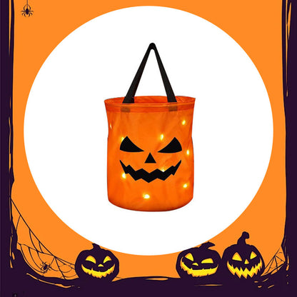 Halloween Glowing Pumpkin Candy Handbag